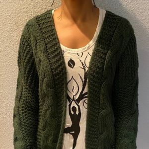 Cute Green Wishlist Sweater